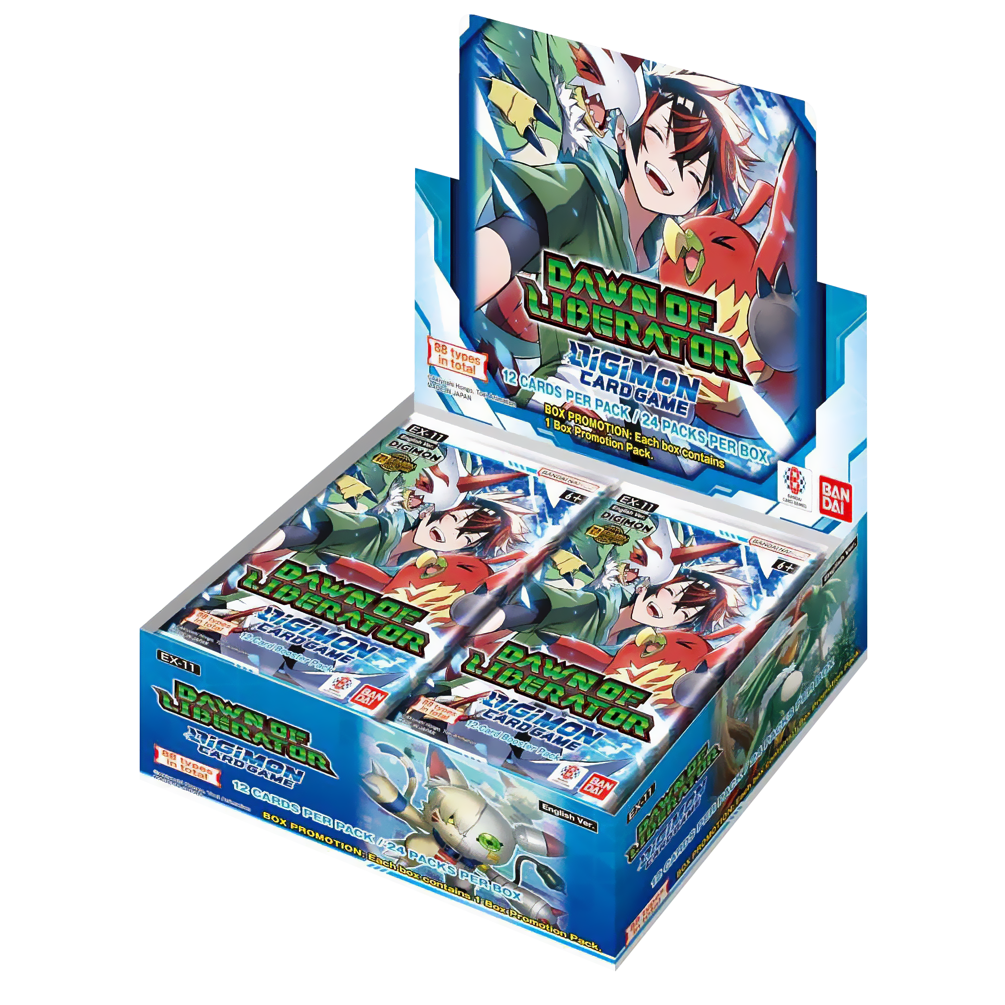 Digimon Card Game - Dawn of Liberator (EX11) - Booster Box (24x Packs)