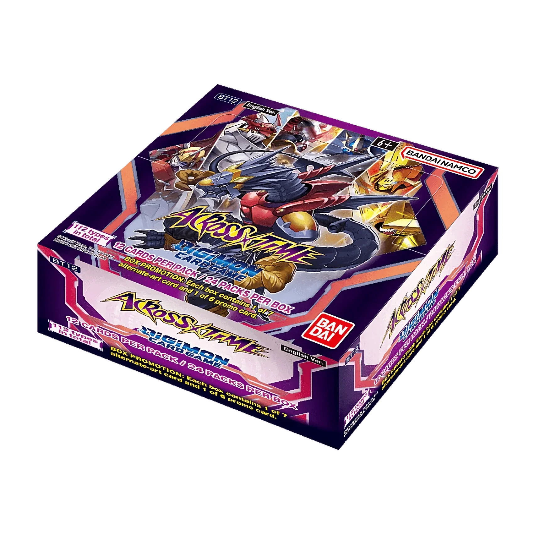 Digimon Card Game - Across Time (BT12) - Booster Box (24x Packs)
